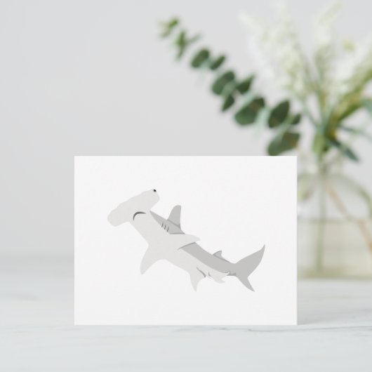 Hammerhead Shark Briefkaart (Staand voorkant)