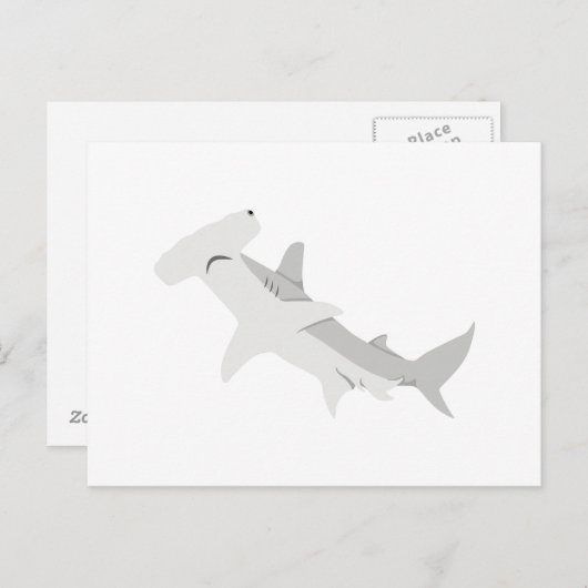 Hammerhead Shark Briefkaart (Voorkant / Achterkant)