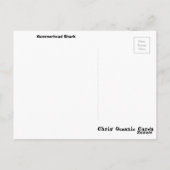 Hammerhead Shark Briefkaart (Achterkant)