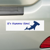 Hammerhead Shark Bumpersticker (Op auto)