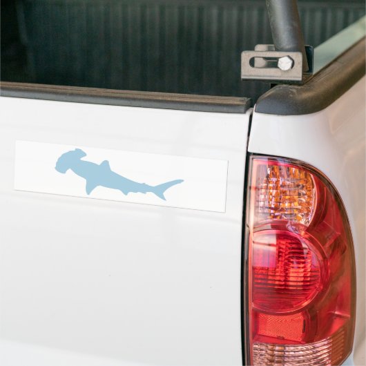 Hammerhead Shark Bumpersticker (Op Truck)