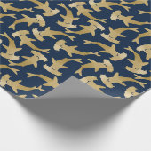 Hammerhead Shark Cadeaupapier (Hoek)