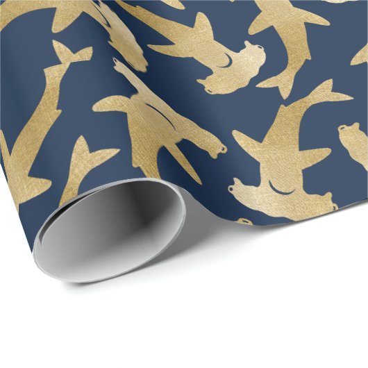 Hammerhead Shark Cadeaupapier (Rol Hoek)