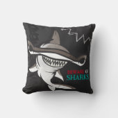Hammerhead Shark Camouflage Print Kussen (Voorkant)