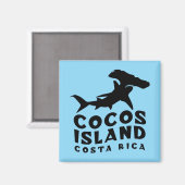 Hammerhead Shark Cocos Island Magneet (Voorkant / Achterkant)