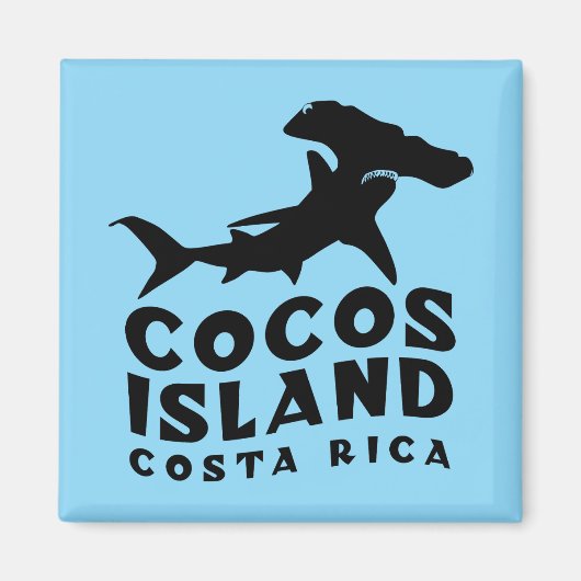 Hammerhead Shark Cocos Island Magneet (Voorkant)