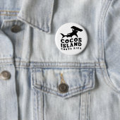 Hammerhead Shark Cocos Island Ronde Button 5,7 Cm (In situ)