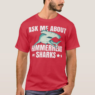 Hammerhead Shark Diving Quote voor een Hammerhead T-shirt