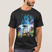 Hammerhead Shark Forest T-shirt (Voorkant)