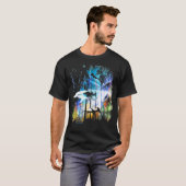 Hammerhead Shark Forest T-shirt (Voorkant volledig)