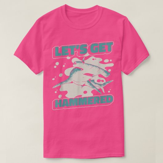 Hammerhead Shark Hammer Fish371 T-shirt (Design voorkant)
