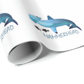 HAMMERHEAD SHARK HAMMERHEAD CADEAUPAPIER (Rol Hoek)