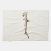 Hammerhead Shark Illustration Retro Sharks Theedoek (Horizontaal)