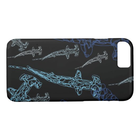 Hammerhead shark phone case (Achterkant (Horizontaal))