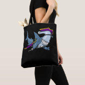 Hammerhead Shark Pirate Ocean Tote Bag (Dichtbij)
