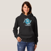 Hammerhead Shark Polynesiaans Kauai Hoodie (Voorkant volledig)