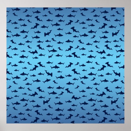 Hammerhead Shark Poster (Voorkant)