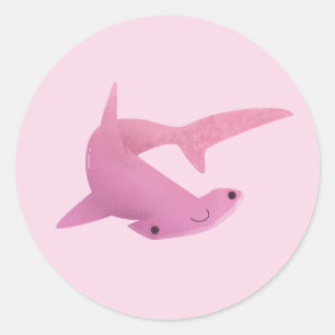 Hammerhead Shark Ronde Sticker