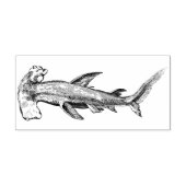 Hammerhead shark Rubber Stamp Rubberstempel (Afrduk)