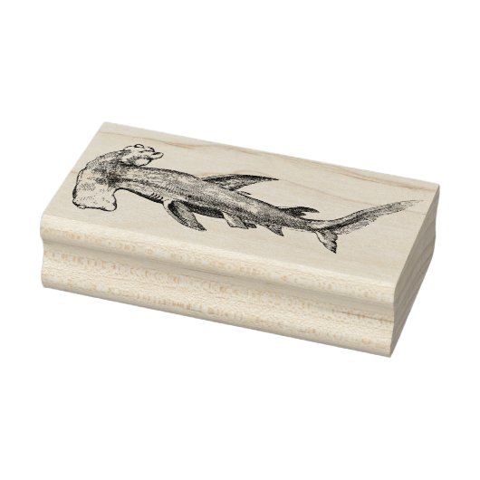 Hammerhead shark Rubber Stamp Rubberstempel (Stempel)