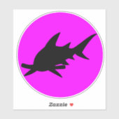 Hammerhead Shark Sticker (Vel)