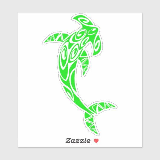 Hammerhead Shark Sticker (Vel)