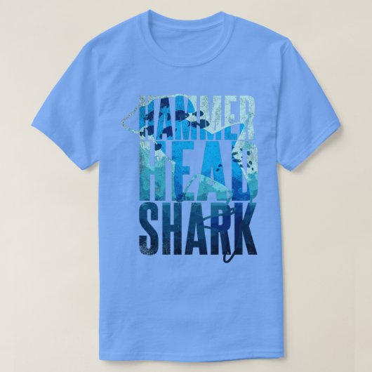 Hammerhead Shark T-shirt (Design voorkant)