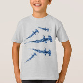 Hammerhead shark t-shirt (Voorkant)