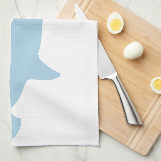 Hammerhead Shark Theedoek (Quarter Fold)