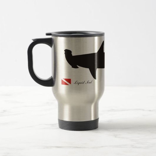 Hammerhead Shark - Travel Mug Reisbeker (Links)