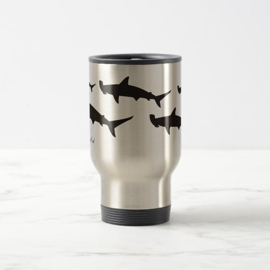 Hammerhead Shark - Travel Mug Reisbeker (Center)