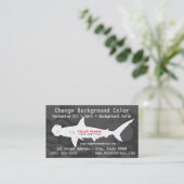 Hammerhead Shark Visitekaartje (Staand voorkant)