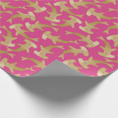 Hammerhead Shark Wrapping Paper Cadeaupapier (Hoek)