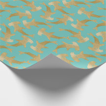 Hammerhead Shark Wrapping Paper