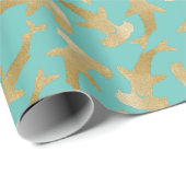 Hammerhead Shark Wrapping Paper Cadeaupapier (Rol Hoek)