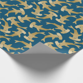 Hammerhead Shark Wrapping Paper Cadeaupapier