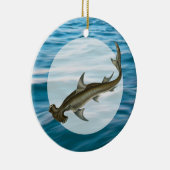 Hammerhead Shark Zee Life Keramisch Ornament (Rechts)
