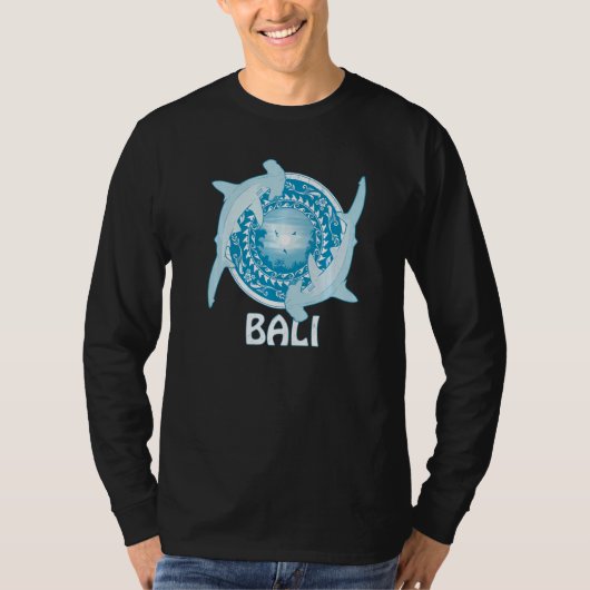 Hammerhead Sharks Dive Bali Indonesia   T-shirt (Voorkant)
