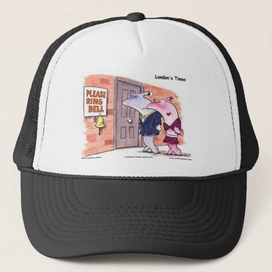 Hammerhead Sharks @ door Funny Gifts T - shirts, e Trucker Pet (Voorkant)