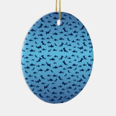 Hammerhead Sharks/Jaws Keramisch Ornament (Rechts)