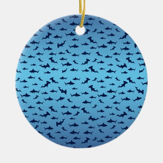 Hammerhead Sharks/Jaws Keramisch Ornament (Voorkant)