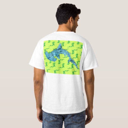 Hammerhead  t-shirt (Achterkant volledig)