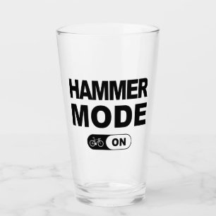 Hammermodus ingeschakeld glas