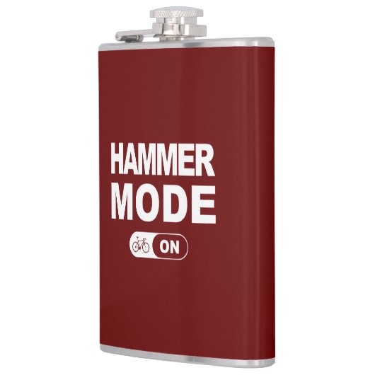 Hammermodus ingeschakeld heupfles (Links)