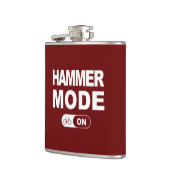 Hammermodus ingeschakeld heupfles (Links)