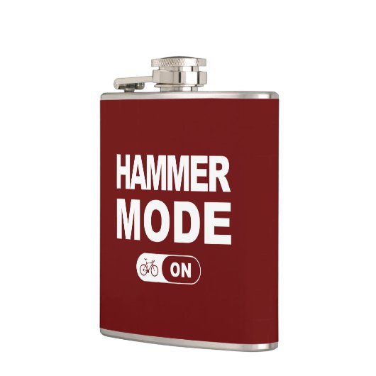 Hammermodus ingeschakeld heupfles (Links)