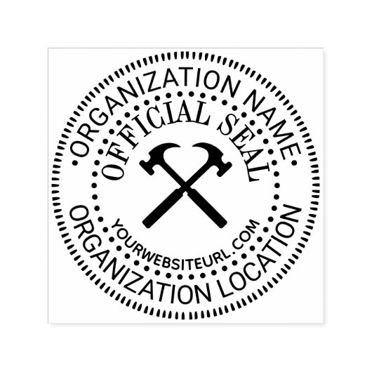 Hammers Algemene Aangepaste Officiële Stempel Nm L (Design)