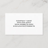 Hammers Bakstenen Muur | Ingenieurs Visitekaartje (Achterkant)