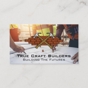 Hammers Bakstenen Muur   Ingenieurs Visitekaartje