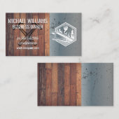 Hammers | Construction Site | Engineers Visitekaartje (Voorkant / Achterkant)